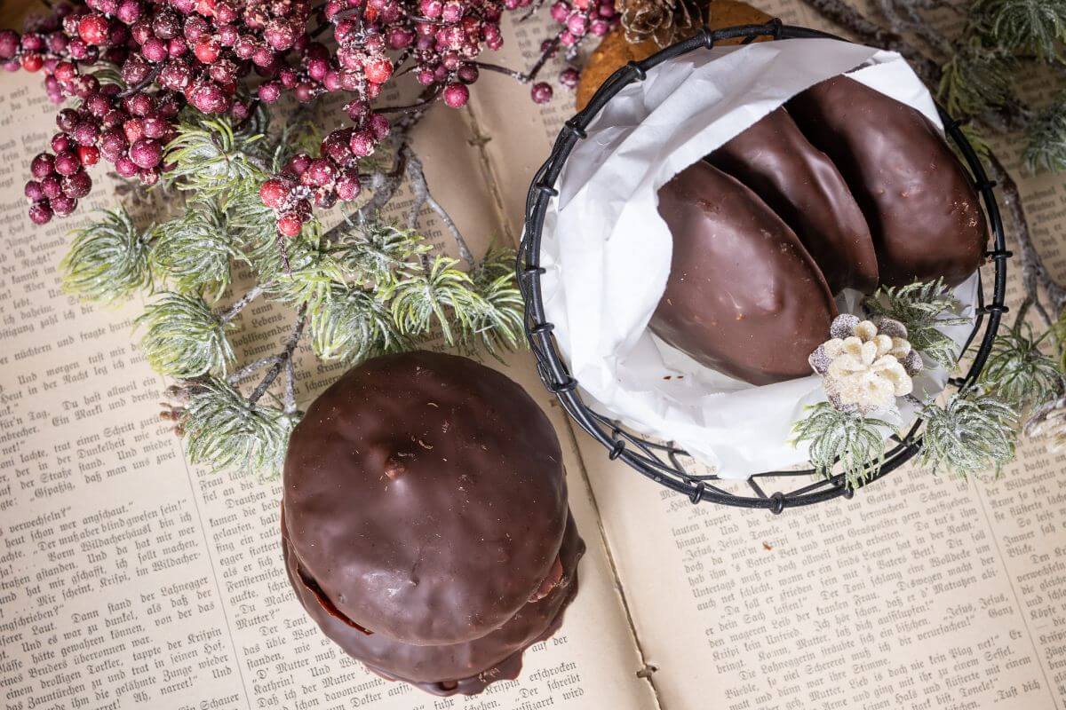 Weißbach’s gingerbread, chocolate (Pack of 3)